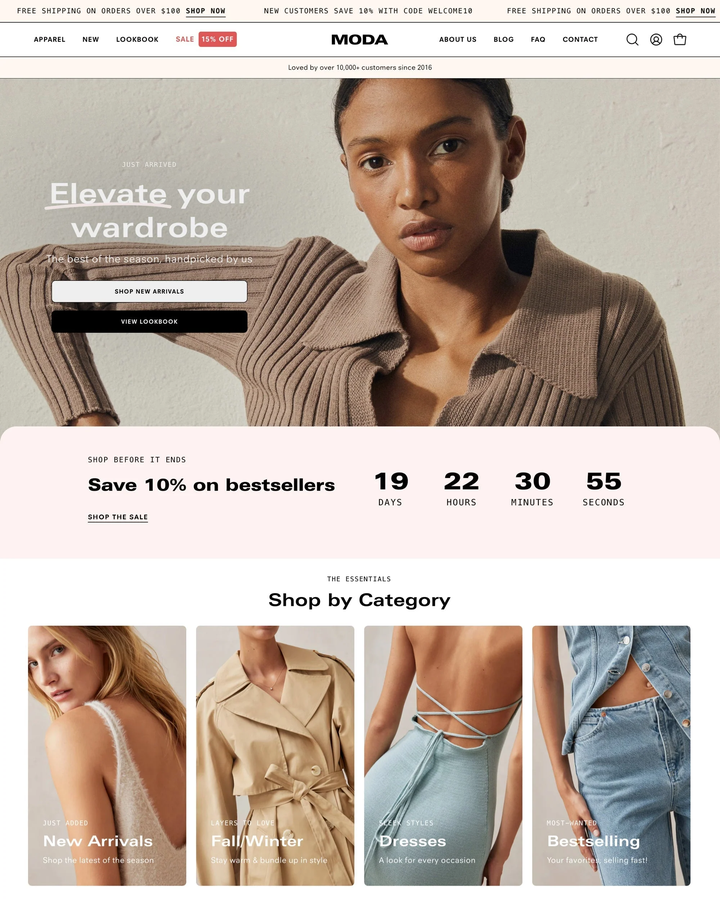 30多个Shopify2.0主题模板推荐，提升用户体验和转化率的秘密