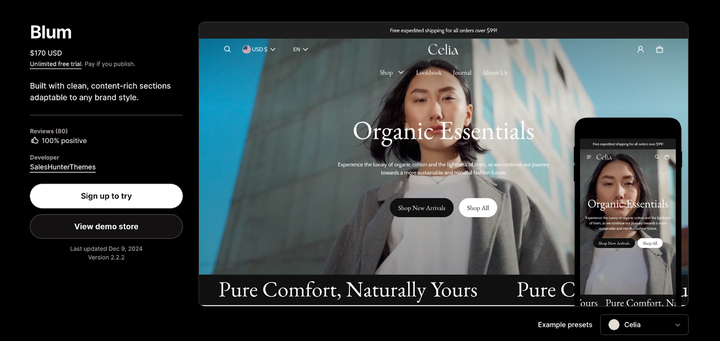 30多个Shopify2.0主题模板推荐，提升用户体验和转化率的秘密