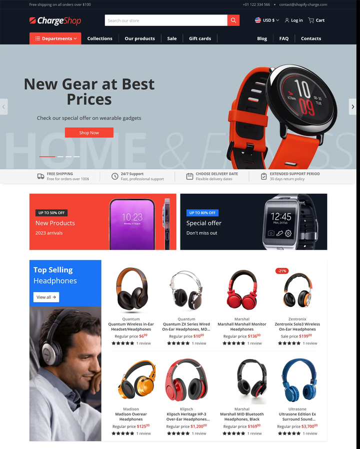 2025年最佳Shopify主题模板推荐：为您的商店量身打造