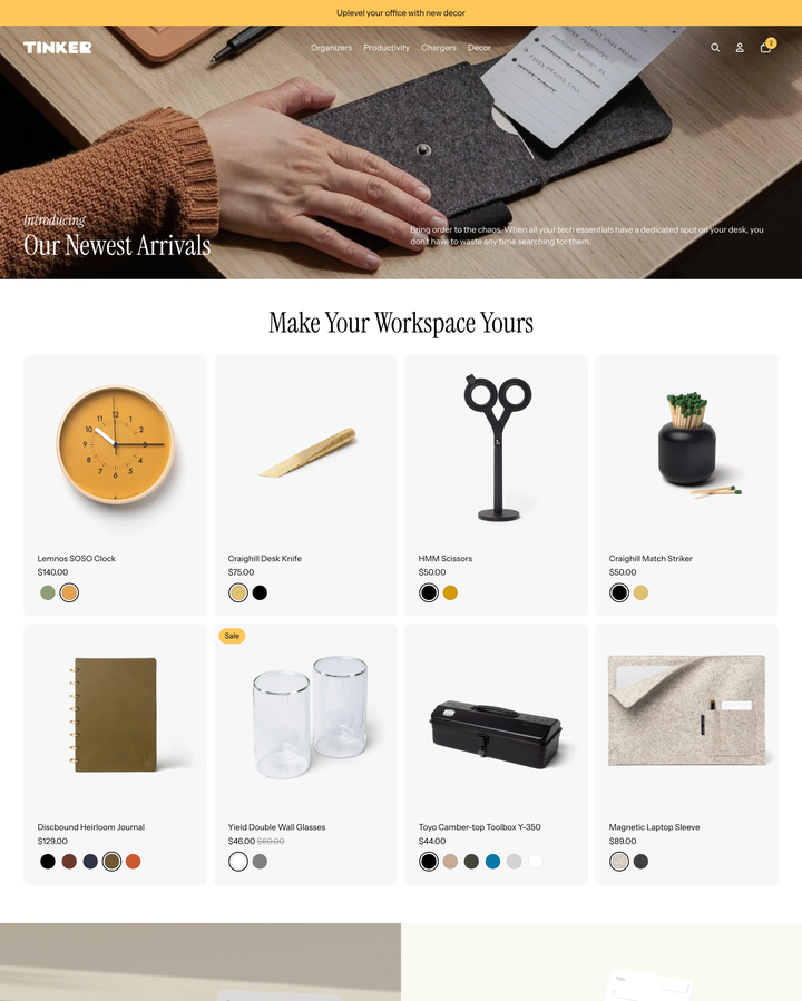10个最佳的免费Shopify主题,适用于Dropshipping代发货独立站